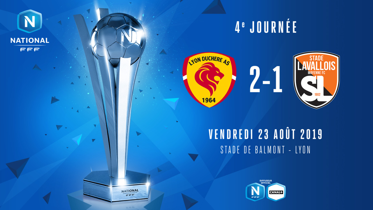 J4 | Lyon Duchère - Stade Lavallois (2-1)