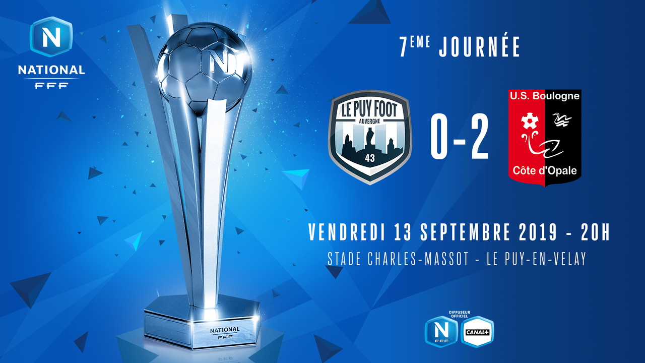 J7 | Le Puy Foot 43 - US Boulogne CO (0-2)