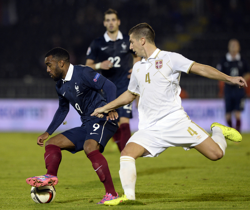Serbie - France 2014 1-1