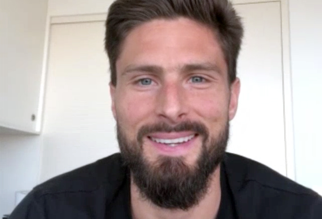 "Intérieur Bleus" avec Olivier Giroud