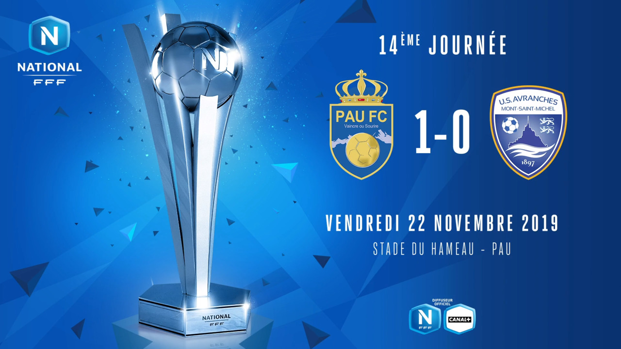 J14 | Pau FC - US Avranches MSM (1-0)