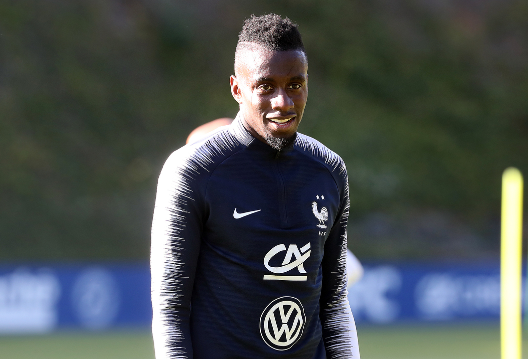 Intérieur Bleus avec Blaise Matuidi