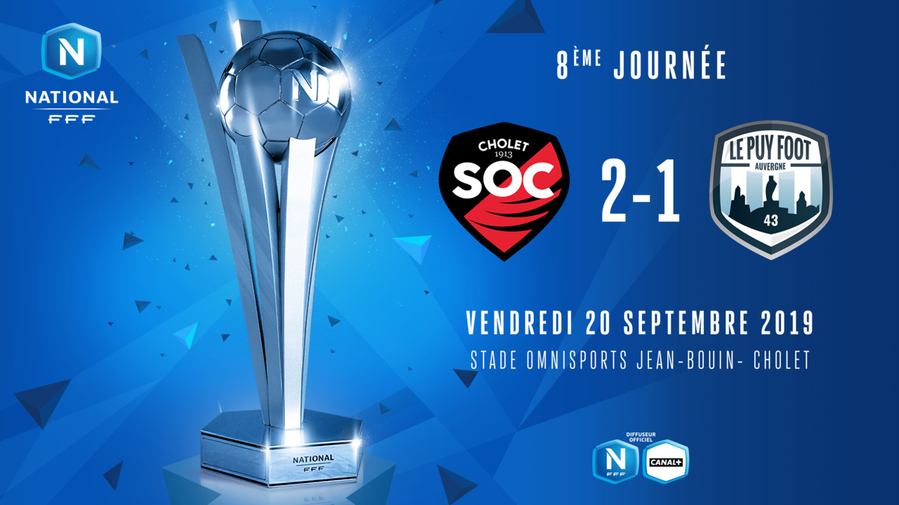 J8 | SO Cholet - Le Puy Foot 43 (2-1)