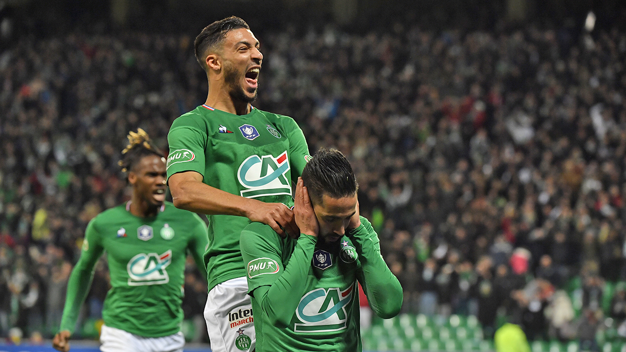 Le parcours de l'AS Saint-Étienne jusqu'à la finale
