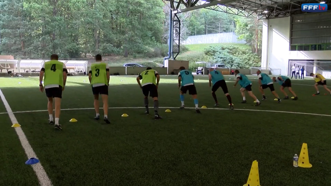 Reprise à Clairefontaine avant le coup d'envoi de la L1