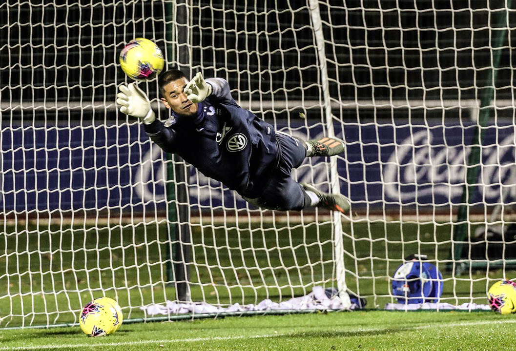 Les Bleus face au but !