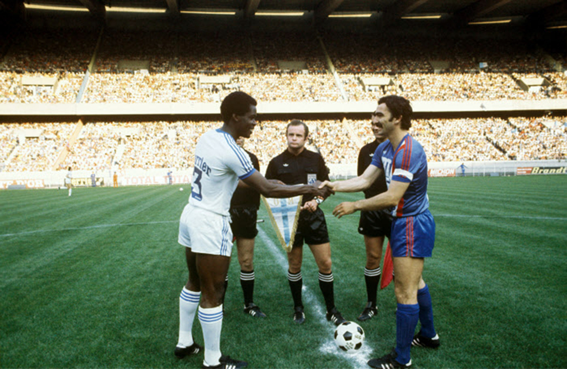 1976 - Marseille-Lyon (2-0)