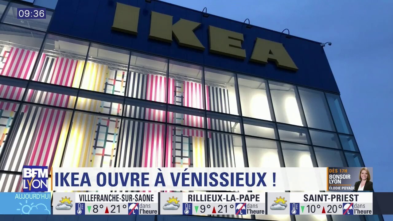 Ikea Inaugure Son Nouveau Magasin Geant A Venissieux