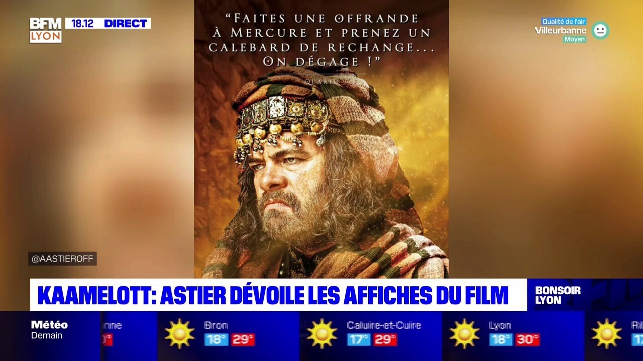 Kaameloot Astier Devoile Les Affiche Du Film