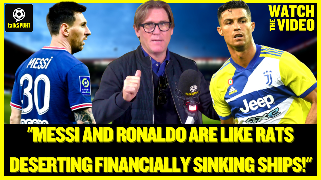 Simon Jordan brands Lionel Messi and Cristiano Ronaldo rats deserting financially sinking ships after leaving Barcelona and Juventus for new clubs this summer
