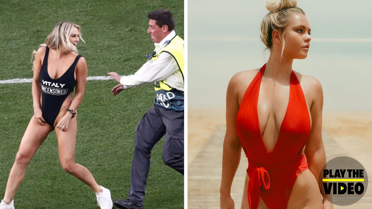 Champions League final pitch invader: Why scantily-clad ...