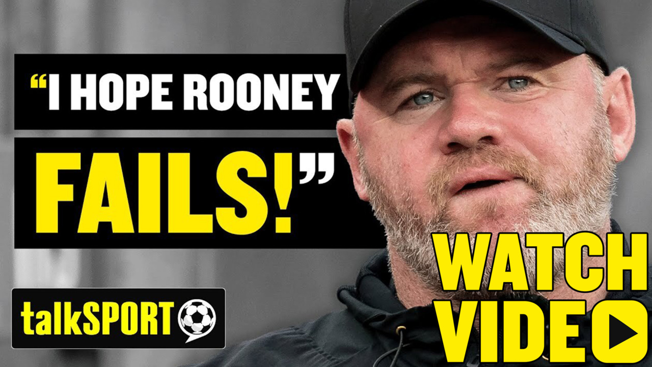 Wayne Rooney, he's sending you down' - Leeds United fans aim