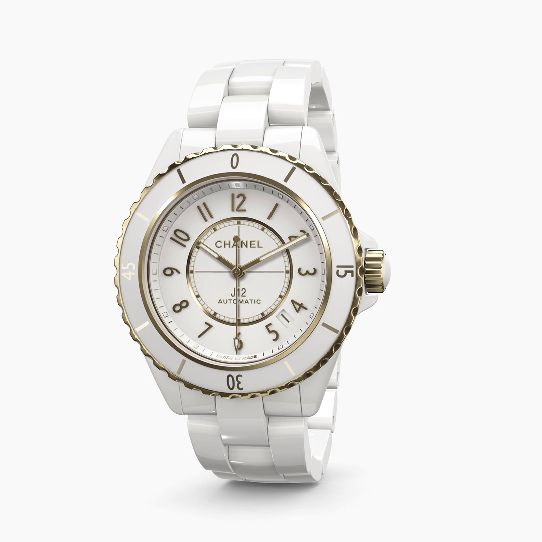 Relógio J12 Calibre 12.1, 38 MM - Cerâmica branca | CHANEL