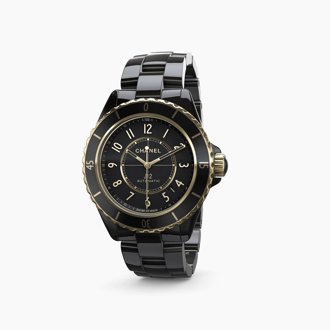 J12 キャリバー 12.1, 38mm - ブラック セラミック | CHANEL シャネル