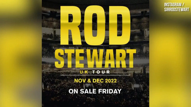 rod stewart tour glasgow