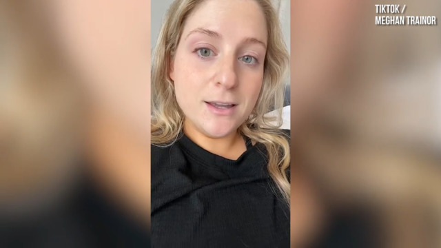 Meghan Trainor is glowing up on her new TikTok advertisement for