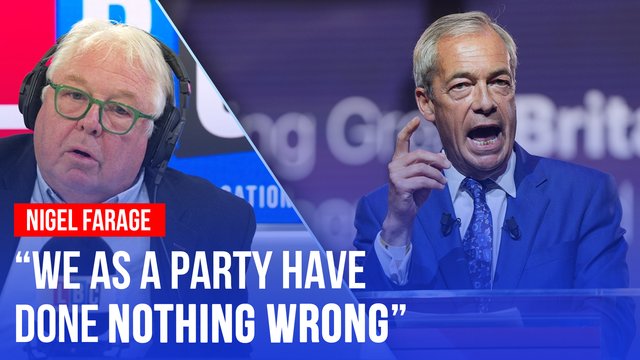 No illegal transaction occurred' and top aides were 'entrapped': Farage breaks silence on Reform UK foreign funding sting | LBC