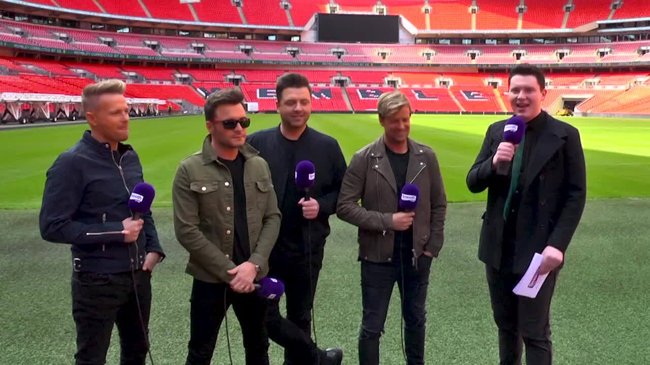 Westlife - Live at Wembley Stadium, Official Website