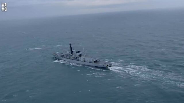 Watch: Russian submarine hits Royal Navy warship patrolling North ...
