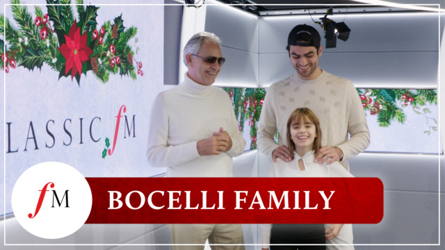 Andrea Bocelli on singing with family at Christmas: 'My voice is