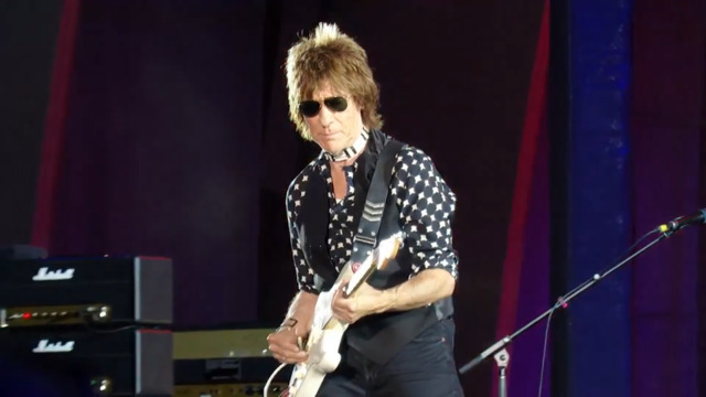 Ronnie Wood Posts Photos from Jeff Beck Tribute Concert
