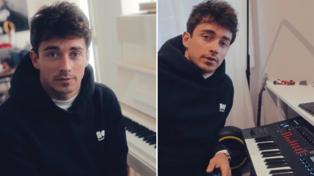 F1 star Charles Leclerc begins shock new career in music - and gets off to  roaring start