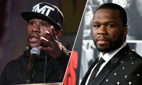 50 Cent savagely roasts Floyd Mayweather's beard hair transplant ...