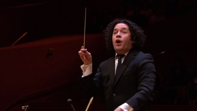 Gustavo Dudamel, Maria Valverde at Los Angeles Philharmonic