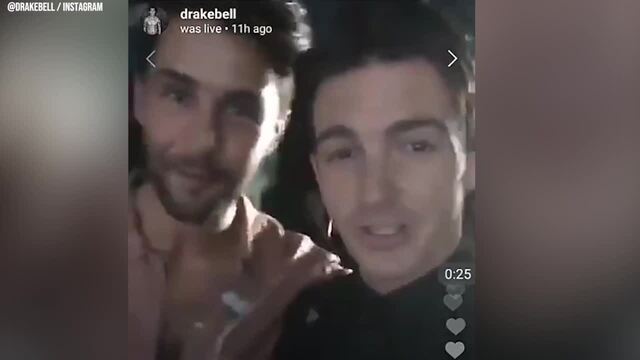 Drake Bell reunites with Josh Peck after baby news 