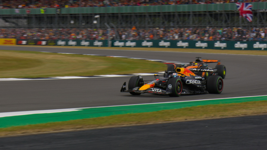 2025 British Grand Prix: Piastri overtakes Verstappen on Lap 8 to take the lead of the race