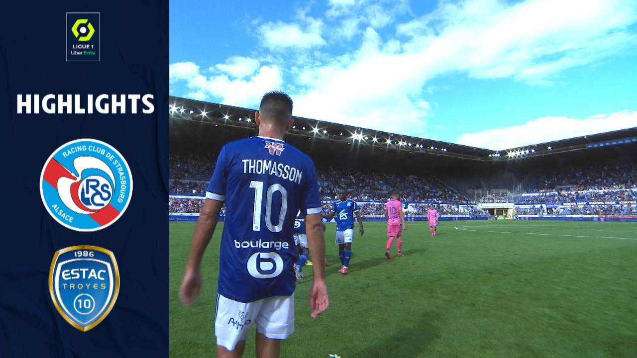 RC STRASBOURG ALSACE - CLERMONT FOOT 63 (0-0) / Highlights (RCSA - CF63)  2023/2024