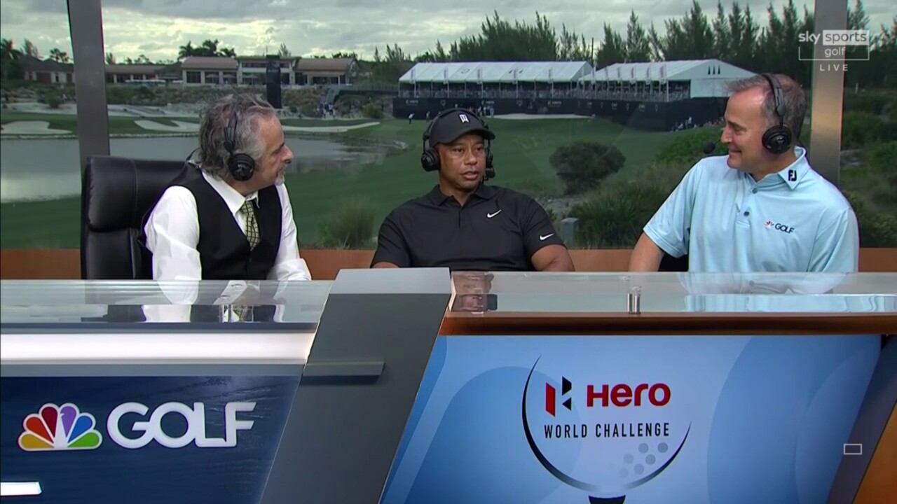 Tiger Woods hits drives on range at Hero World Challenge; no confirmation on return date Golf News Sky Sports