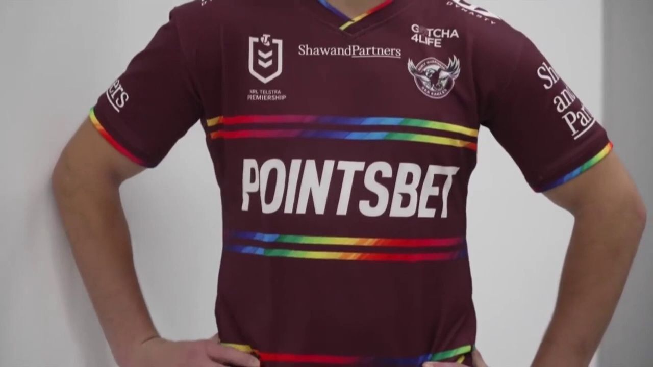 Manly Sea Eagles players open to wearing pride jersey in future after boycott Rugby League News Sky Sports