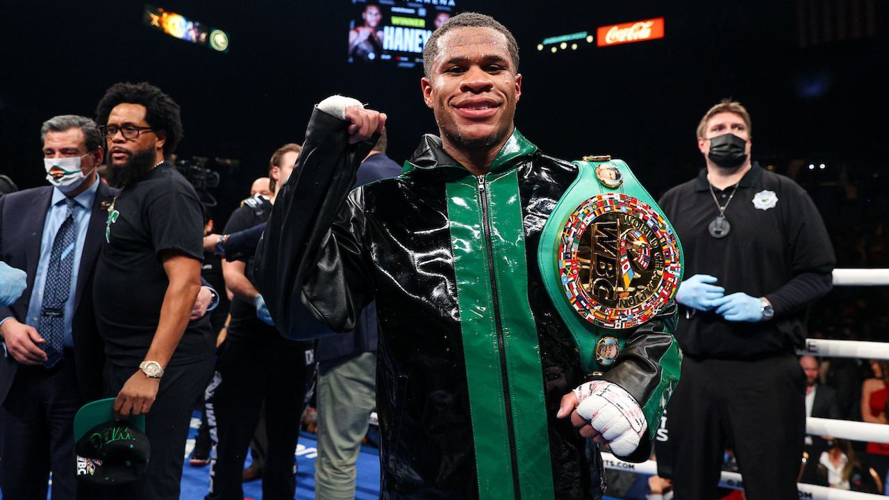 Devin Haney hints at George Kambosos Jr weaknesses and vows to bring undisputed title back to father in America Boxing News Sky Sports