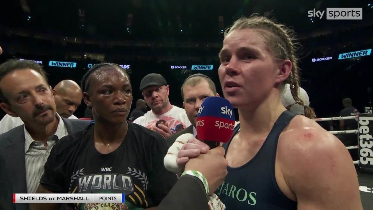 Claressa Shields vs Savannah Marshall was most watched womens professional boxing event in history Boxing News Sky Sports