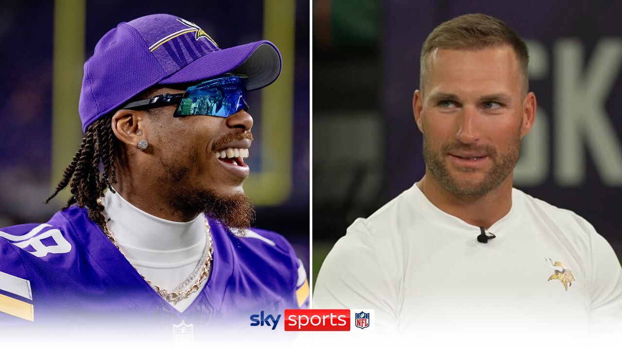 Kirk Cousins The best is yet to come from Justin Jefferson Video Watch TV Show Sky Sports