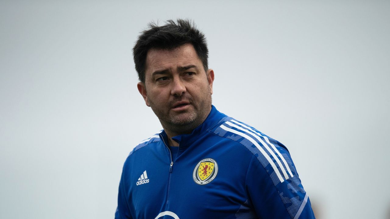 File photo dated 11-10-2022 of Scotland manager Pedro Martinez Losa, who  has named a 25-strong squad for the Pinatar Cup this month. Issue date:  Wednesday February 1, 2023 Stock Photo - Alamy