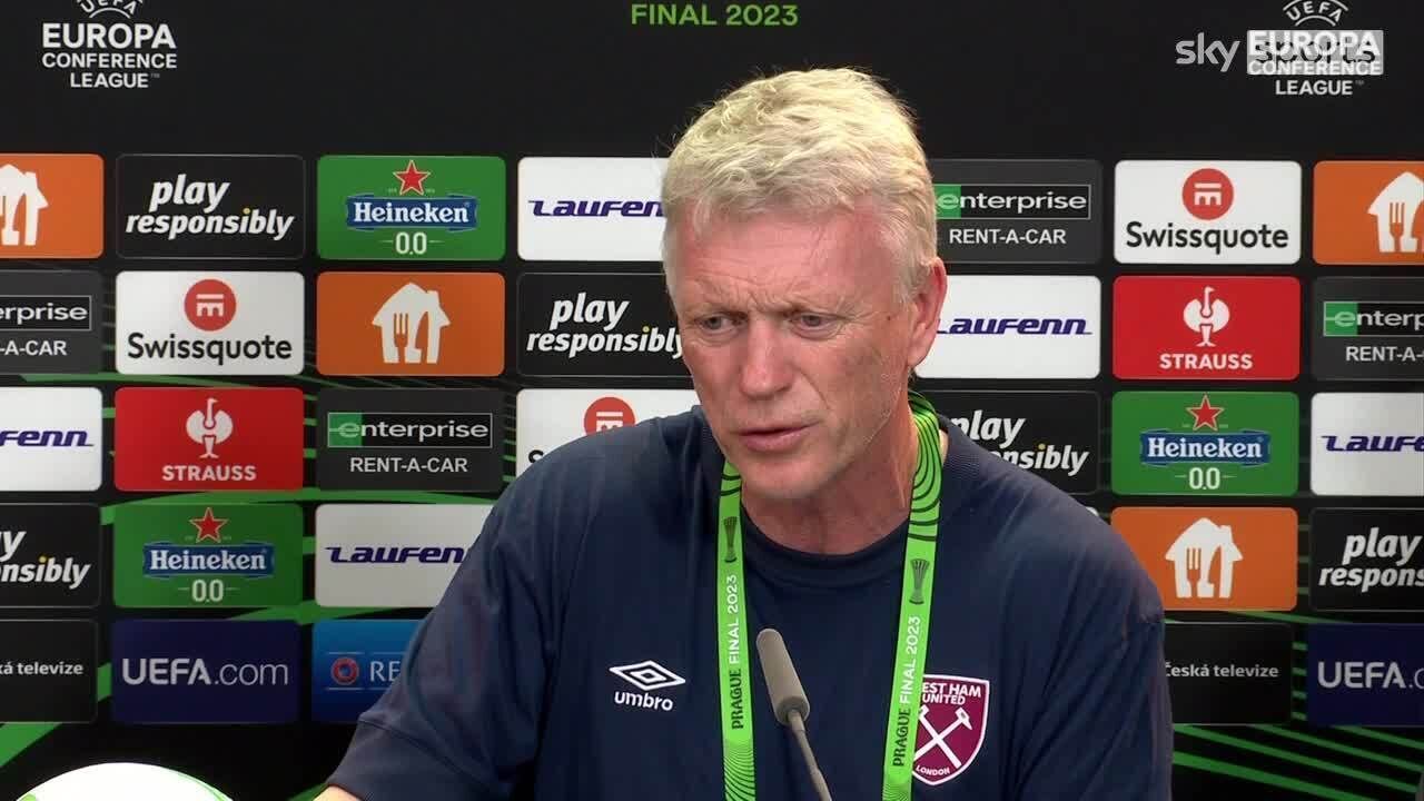 West Ham vs Fiorentina David Moyes says Europa Conference League final is biggest moment of managerial career Football News Sky Sports