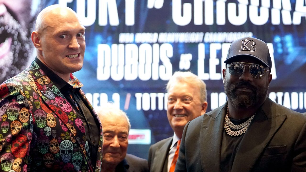 Derek Chisora Anthony Joshua is living in Tyson Furys head rent-free Boxing News Sky Sports