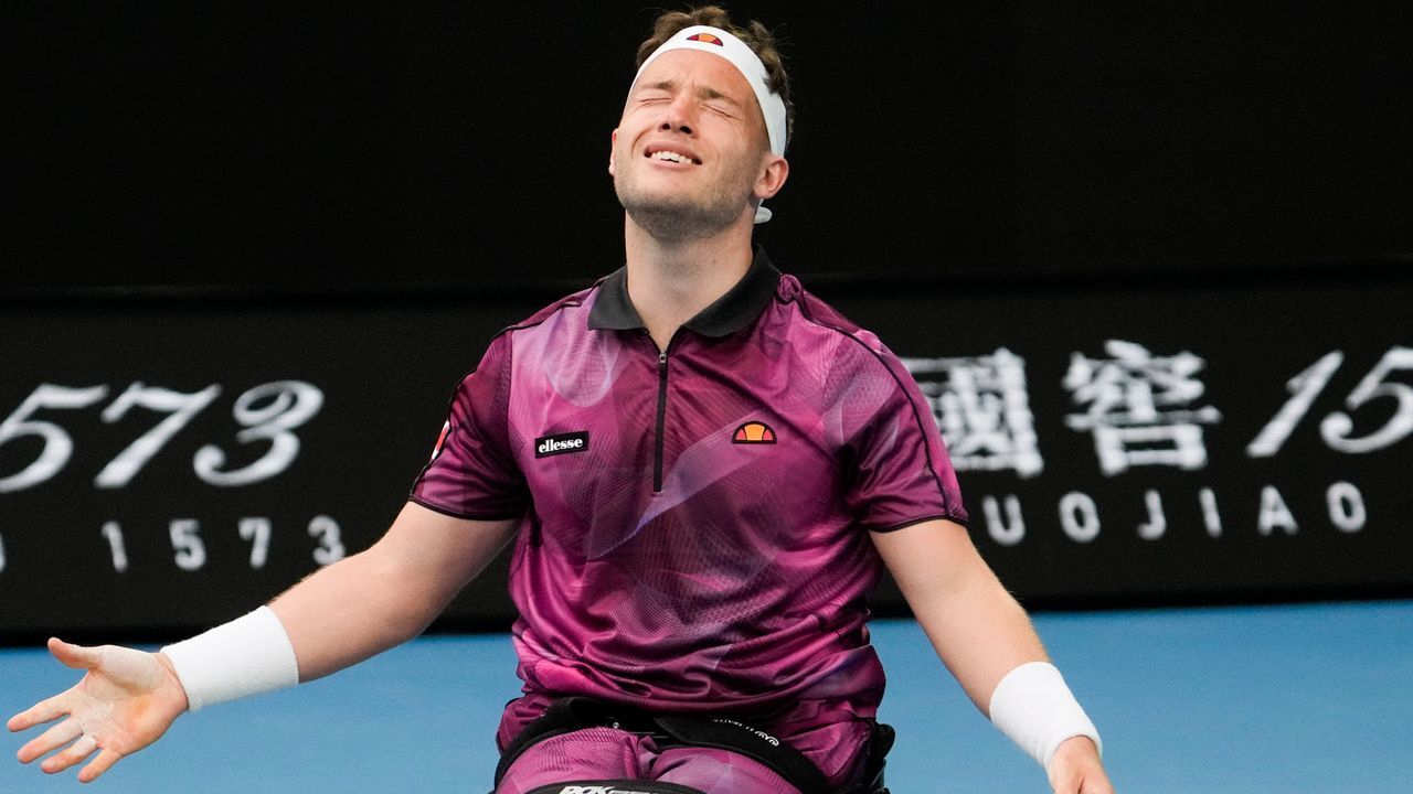 Australian Open Alfie Hewett wins his maiden wheelchair singles title in Melbourne to add to his doubles success Tennis News Sky Sports