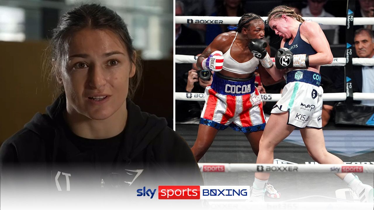 Katie Taylor vs Amanda Serrano rematch called off after injury to Puerto Rican boxer Boxing News Sky Sports
