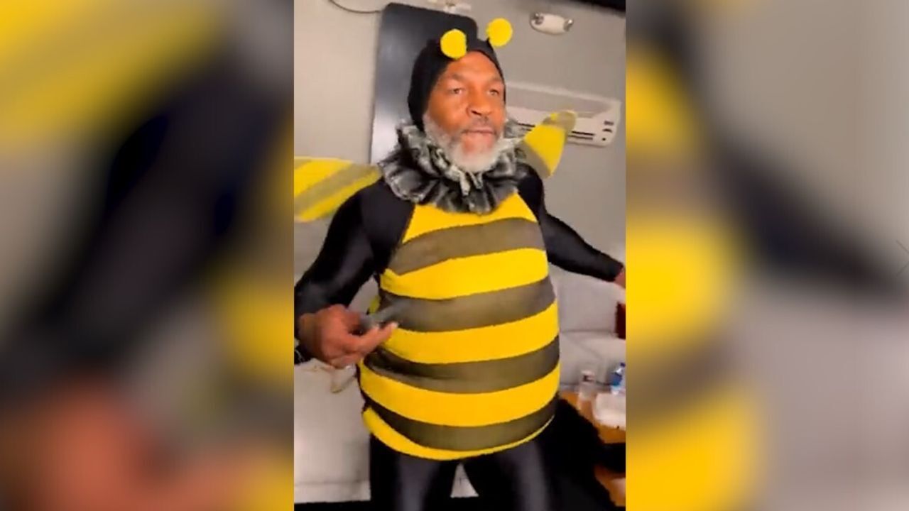 Mike Tyson doing a bee dance : r/gifs