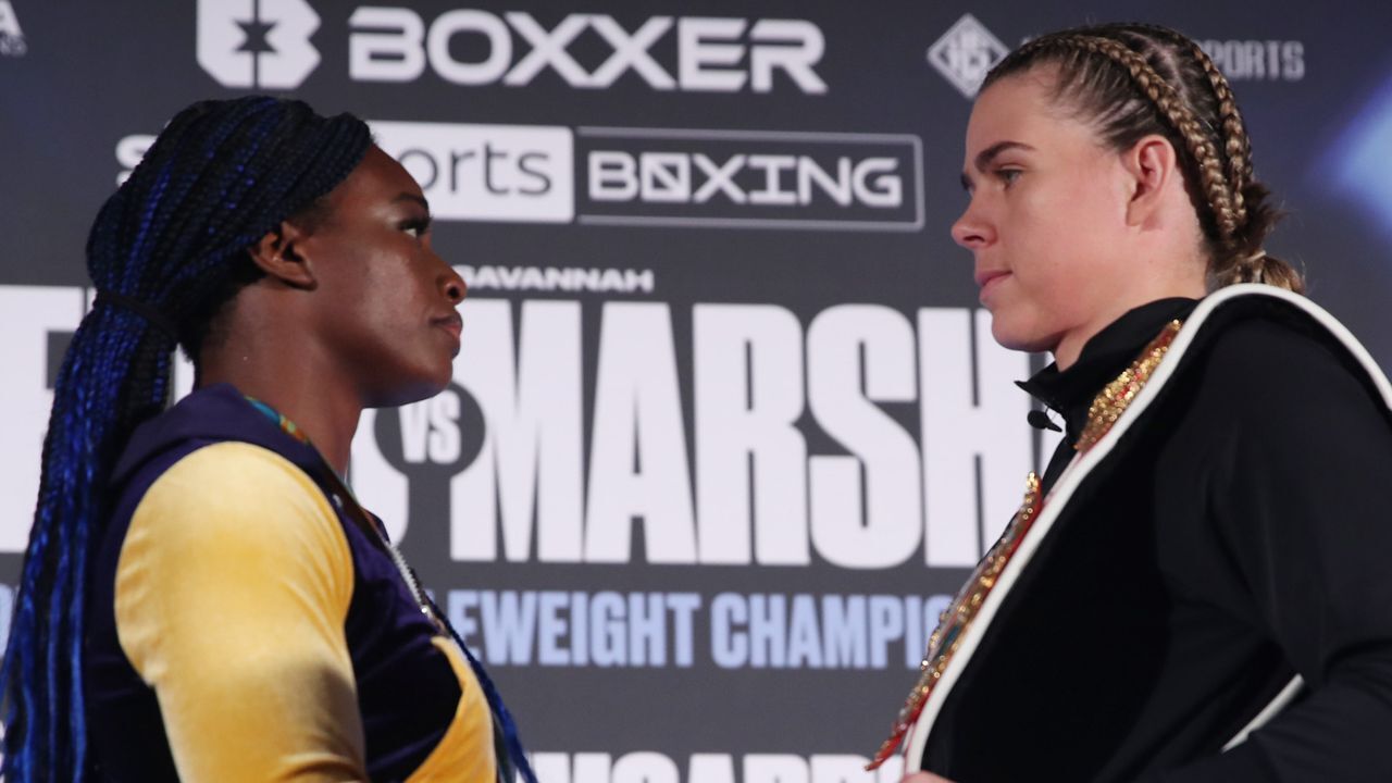 Claressa Shields wants stunning KO win and believes Savannah Marshall is stressed and nervous Boxing News Sky Sports
