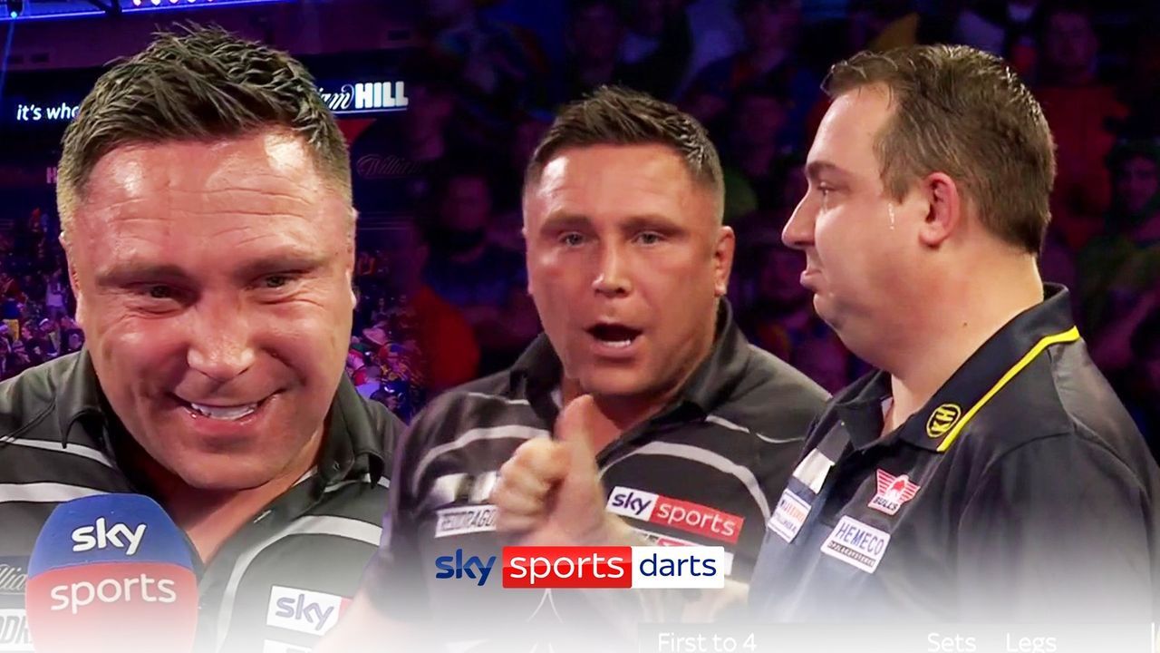Gerwyn Price survives a scare to beat Edhouse in PDC world