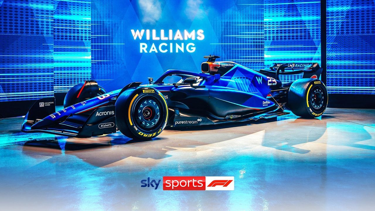 Formula 1 launches Williams reveal sleek new car livery and Gulf Oil partnership for 2023 season F1 News