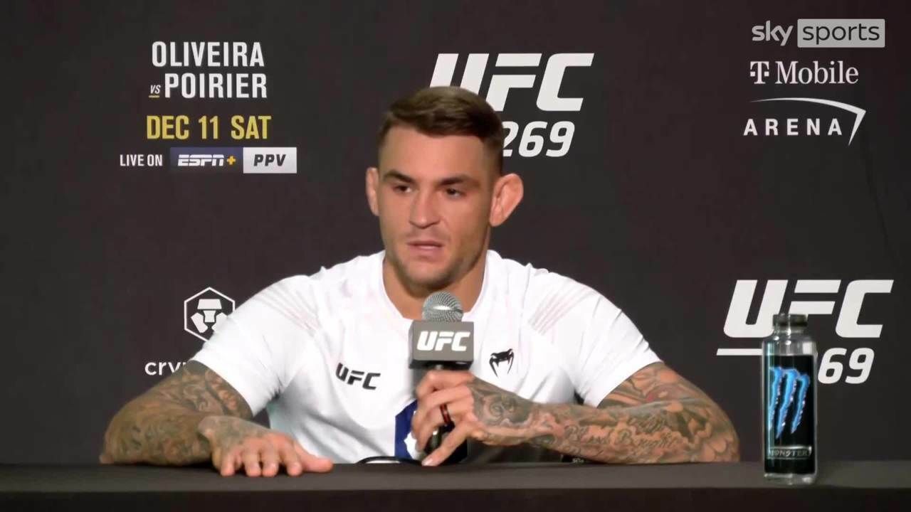 UFC 269 Dustin Poirier vs Charles Oliveira for UFC lightweight title has Fight of the Year written all over it MMA News Sky Sports