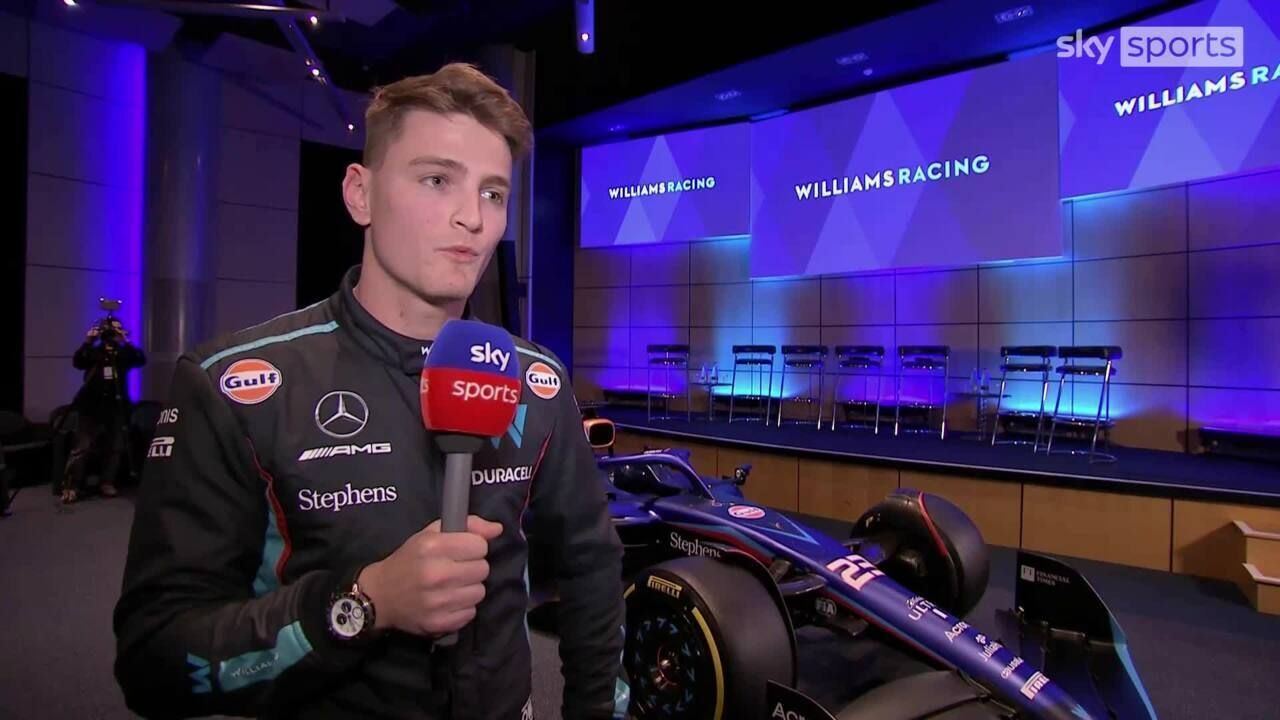 Logan Sargeant excited to get going with Williams Racing Video Watch TV Show Sky Sports