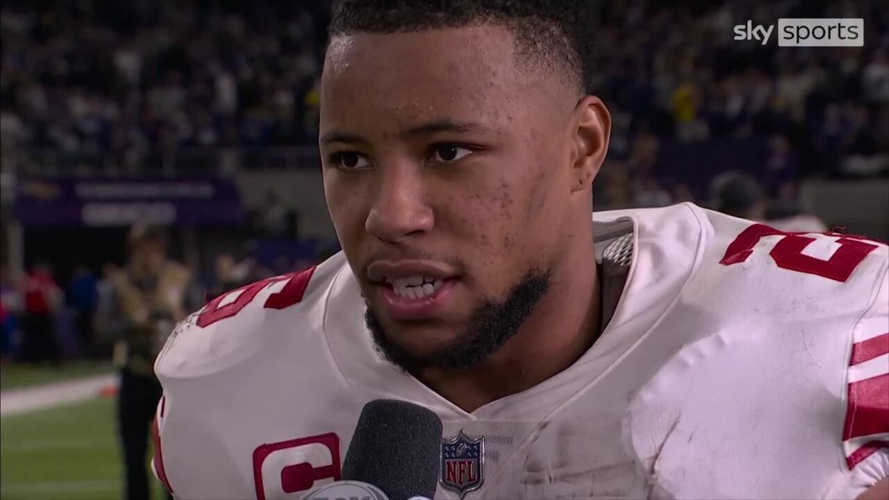 Giants' Saquon Barkley, in latest impressive moment, leads massive