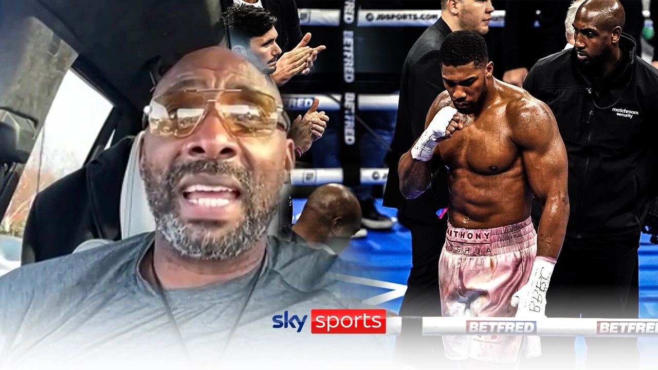Anthony Joshua showed vulnerability against Jermaine Franklin, says Johnny Nelson Boxing News Sky Sports