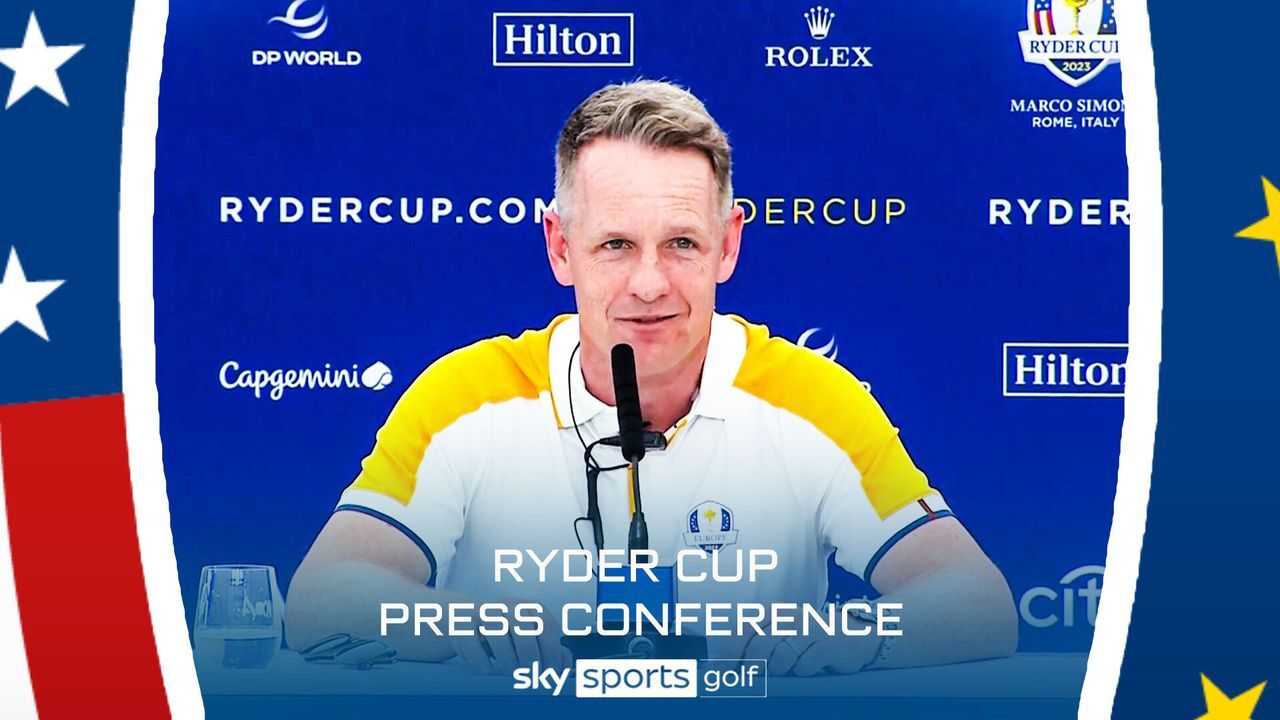 Ryder Cup 2023 Team Europe hint at possible pairings with Tuesdays practice groups in Rome Golf News Sky Sports